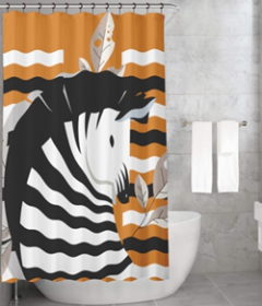 Bonamaison Shower Curtain, Size: 155x220 cm-314