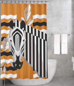 Bonamaison Shower Curtain, Size: 155x220 cm-315