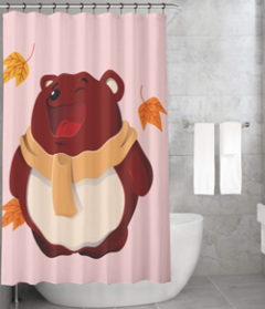 Bonamaison Shower Curtain, Size: 155x220 cm-325