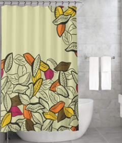 Bonamaison Shower Curtain, Size: 155x220 cm-338