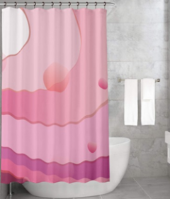 Bonamaison Shower Curtain, Size: 155x220 cm-340