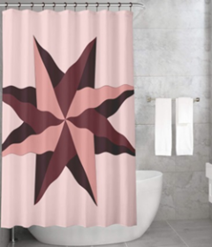 Bonamaison Shower Curtain, Size: 155x220 cm-341