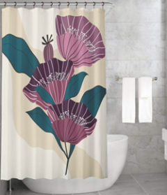 Bonamaison Shower Curtain, Size: 155x220 cm-343