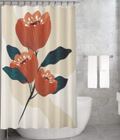 Bonamaison Shower Curtain, Size: 155x220 cm-349