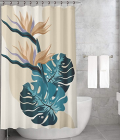 Bonamaison Shower Curtain, Size: 155x220 cm-351