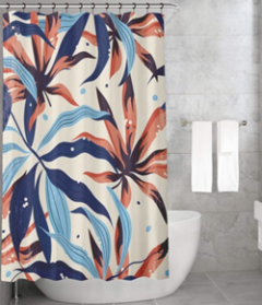 Bonamaison Shower Curtain, Size: 155x220 cm-363