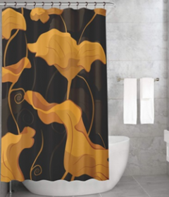 Bonamaison Shower Curtain, Size: 155x220 cm-364