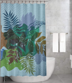 Bonamaison Shower Curtain, Size: 155x220 cm-365