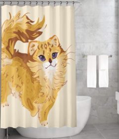 Bonamaison Shower Curtain, Size: 155x220 cm-368