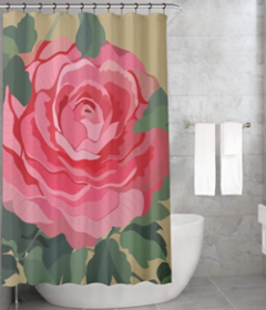 Bonamaison Shower Curtain, Size: 155x220 cm-370