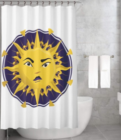 Bonamaison Shower Curtain, Size: 155x220 cm-373