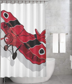 Bonamaison Shower Curtain, Size: 155x220 cm-381