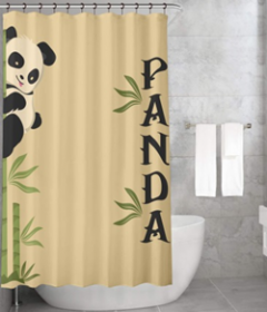 Bonamaison Shower Curtain, Size: 155x220 cm-386