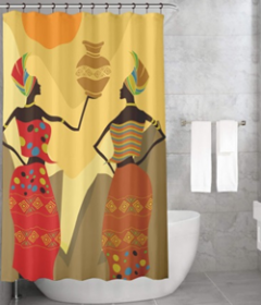 Bonamaison Shower Curtain, Size: 155x220 cm-396