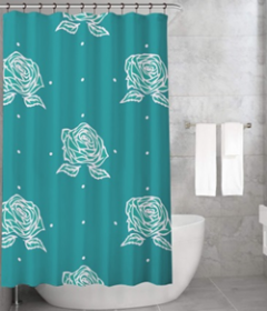Bonamaison Shower Curtain, Size: 155x220 cm-404