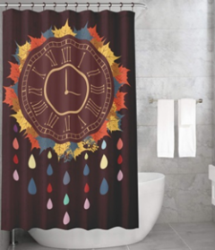 Bonamaison Shower Curtain, Size: 155x220 cm-409