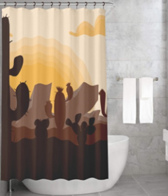 Bonamaison Shower Curtain, Size: 155x220 cm-412