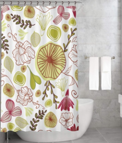 Bonamaison Shower Curtain, Size: 155x220 cm-420