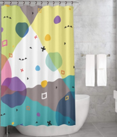 Bonamaison Shower Curtain, Size: 155x220 cm-428