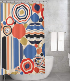 Bonamaison Shower Curtain, Size: 155x220 cm-429