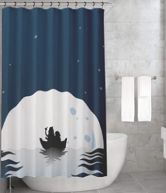 Bonamaison Shower Curtain, Size: 155x220 cm-437