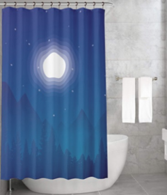 Bonamaison Shower Curtain, Size: 155x220 cm-440
