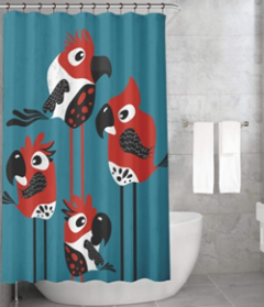 Bonamaison Shower Curtain, Size: 155x220 cm-455