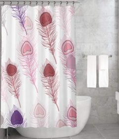 Bonamaison Shower Curtain, Size: 155x220 cm-457