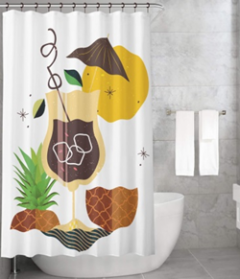 Bonamaison Shower Curtain, Size: 155x220 cm-461