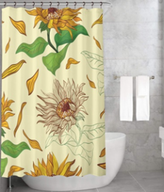 Bonamaison Shower Curtain, Size: 155x220 cm-474