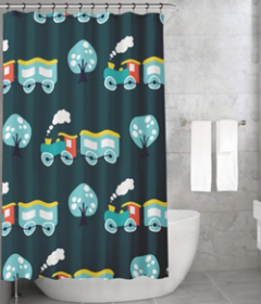 Bonamaison Shower Curtain, Size: 155x220 cm-476