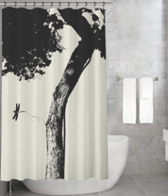 Bonamaison Shower Curtain, Size: 155x220 cm-478