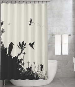 Bonamaison Shower Curtain, Size: 155x220 cm-479