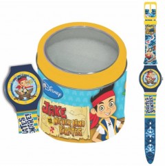 WALT DISNEY KID WATCH Mod. JAKE THE PIRA - Tin Box  561149