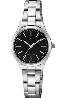 Q&Q Standard woman watch - LAD 3H SS BLK C229-802Y