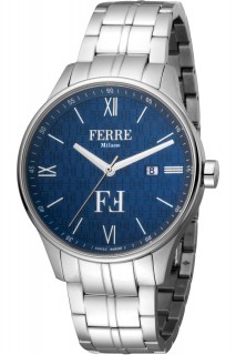 Ferrè Milano watch - GNT 3H SS BLU FM1G112M0251