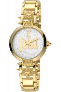 Just Cavalli Logo Women's Watch JC1L076M0135 - LAD 3H PSS  SILV