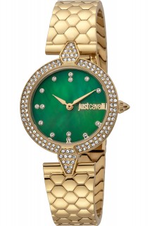 Just Cavalli Glam Chic  watch - LAD 3H PSS  GRN