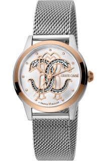 Roberto Cavalli watch - LAD 3H SS SILV RV1L117M0131