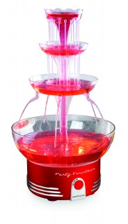 Retro Red - Party Fountain