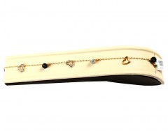 Swarovski Crystal 18K Gold Bracelet