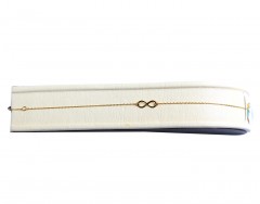 Infinitiy Design 18K Gold Bracelet