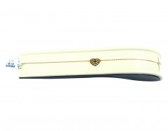 Heart Design 18K Gold Bracelet