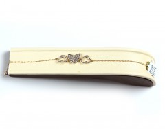 Swarovski Crystal 18K Gold Bracelet