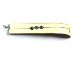 Swarovski Crystal 18K Gold Bracelet