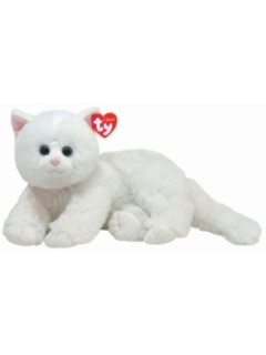 Ty Classic Cat Crystal White Medium