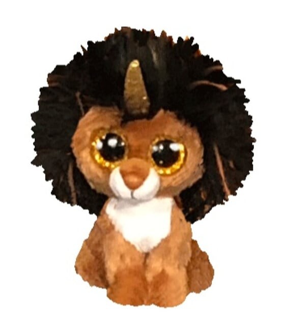 BEANIE BOOS LION RAMSEY BROWN REG 6.5IN