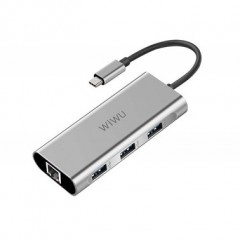 ابولو 4 في 1 من Wiwu Usb-C Hub A430R