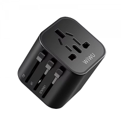 Wiwu Universal Plug Adapter Black Ua101