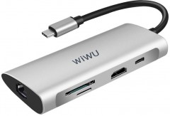 الفا 8 في 1 من Wiwu Usb -C Hub A831Hrt